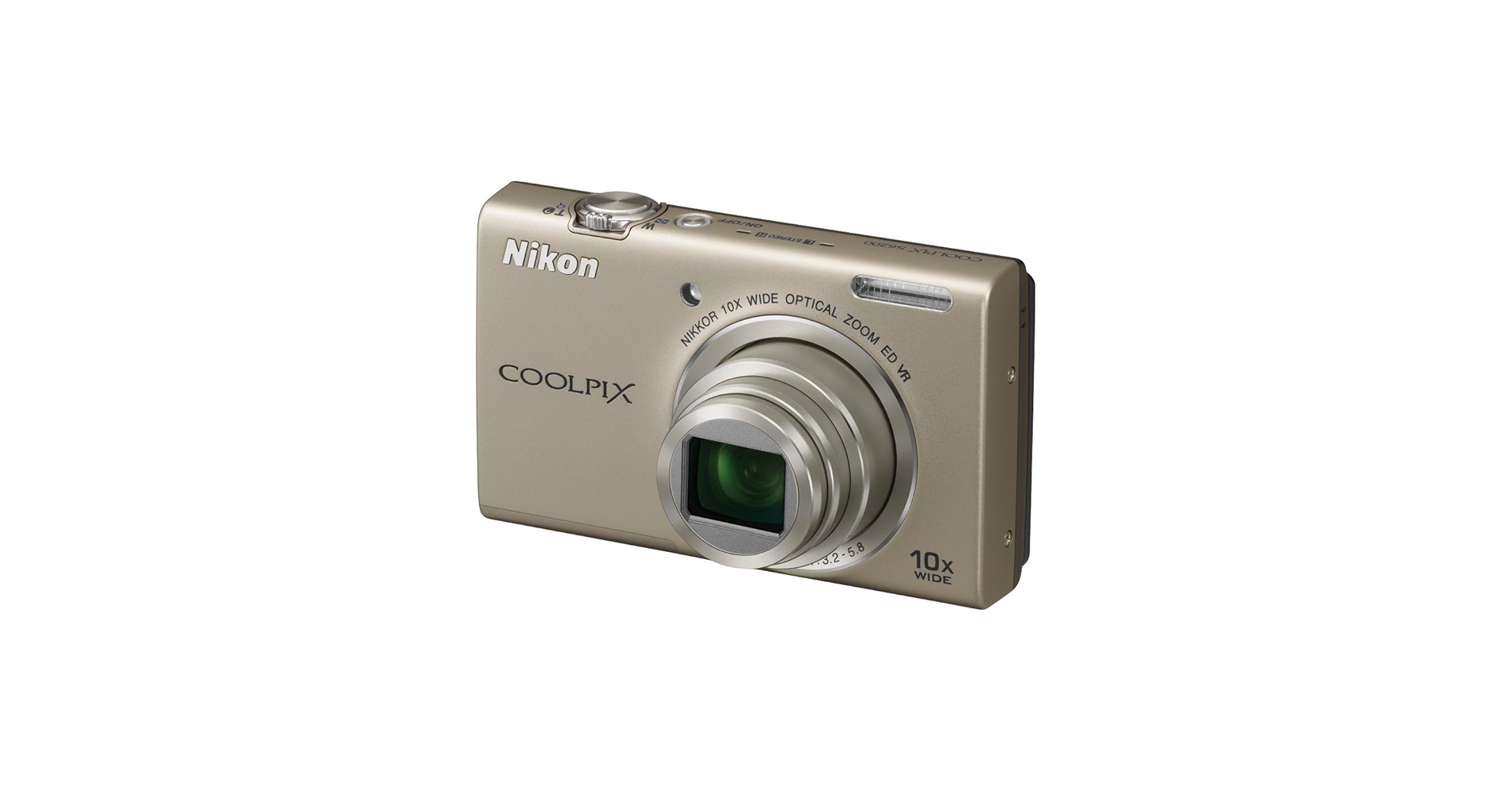 Amazon.com : Nikon COOLPIX S6200 16 MP Digital Camera with 10x