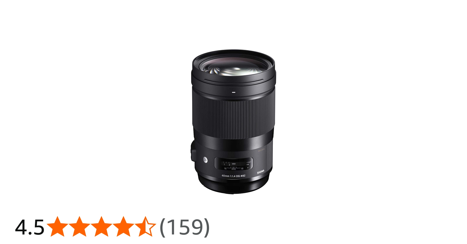Amazon.co.jp: SIGMA 単焦点標準レンズ 40mm F1.4 DG HSM | Art A018