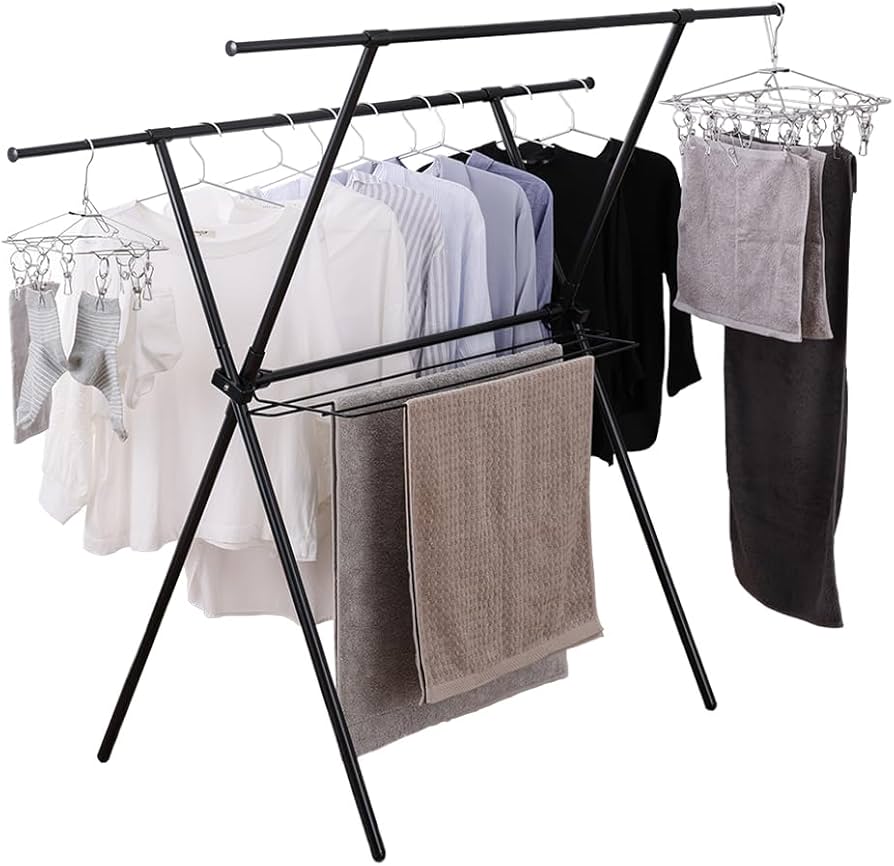 Amazon.co.jp : アイリスオーヤマ 伸縮自在で洗濯物の量で調節可能な