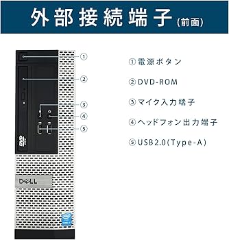 Amazon.co.jp: 【整備済み品】 Dell OptiPlex 3020 SFF / Win11
