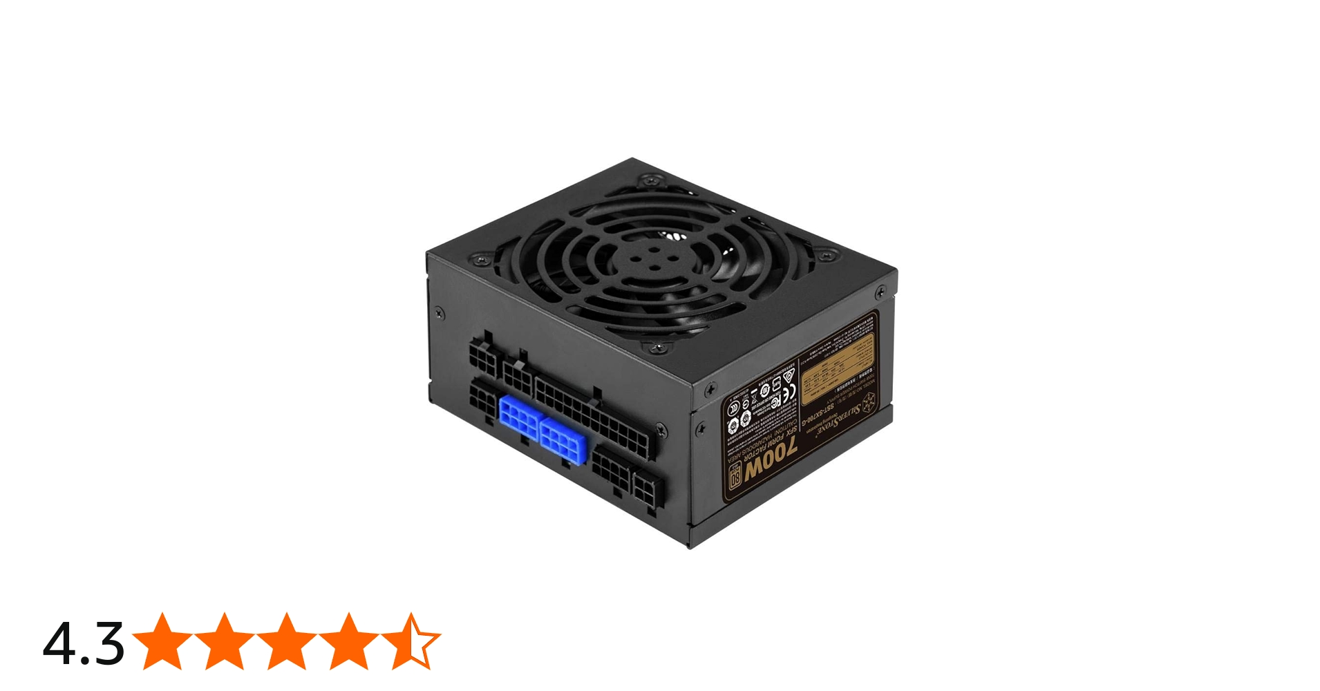 Amazon | Silverstone 高効率80PLUS GOLD認証 静音ファン搭載SFX電源