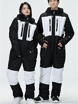 Amazon.co.jp: スノーボードウェア 繋ぎ メンズ レディース 男女兼用
