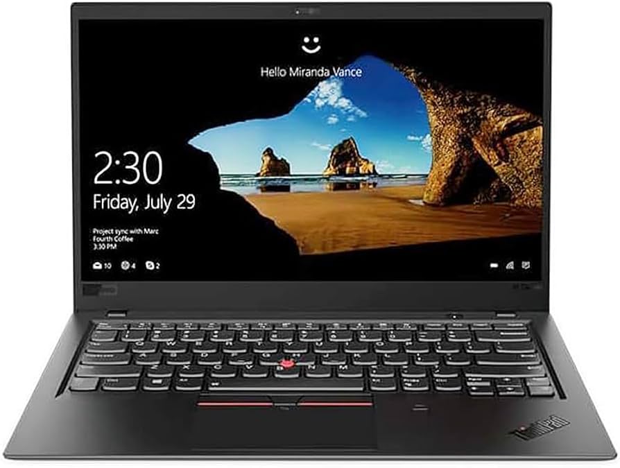 Amazon.com: Lenovo Thinkpad X1 Carbon 14 Inch FHD 1080P Laptop