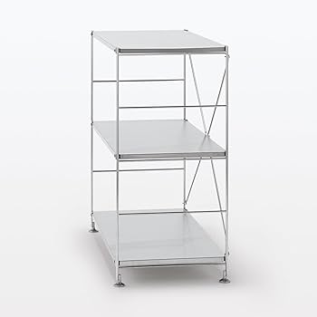 Amazon｜無印良品 ステンレスユニットシェルフ・ステンレス棚セット