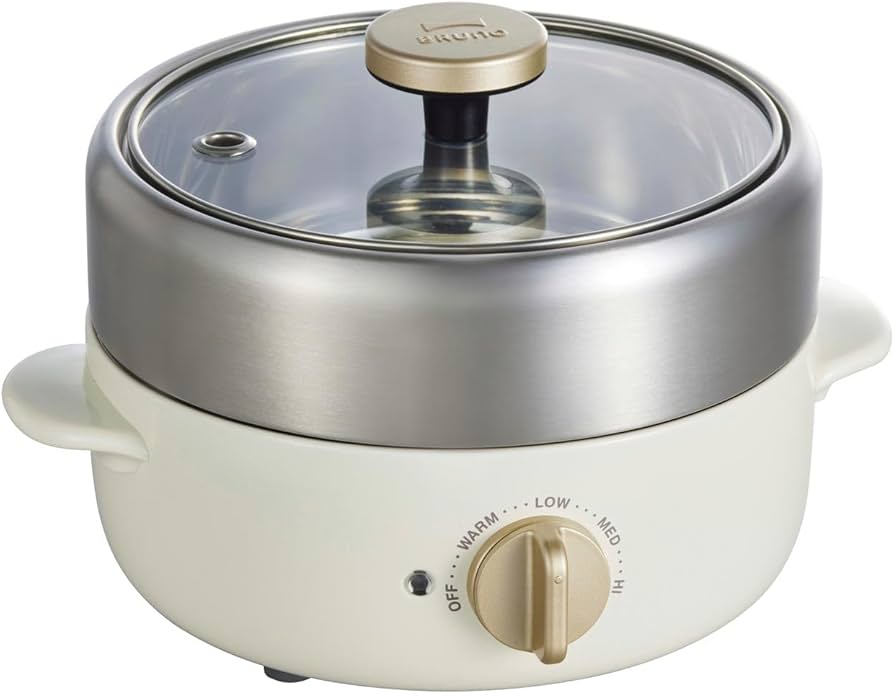 Amazon | BRUNO ブルーノ 電気鍋 一人用 二人用 コンパクトマルチ