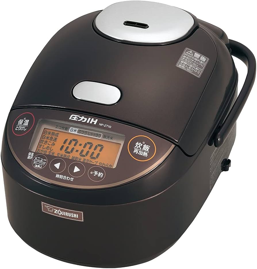 Amazon | 象印マホービン 炊飯器 5.5合 ダークブラウン NP-ZT10-TD