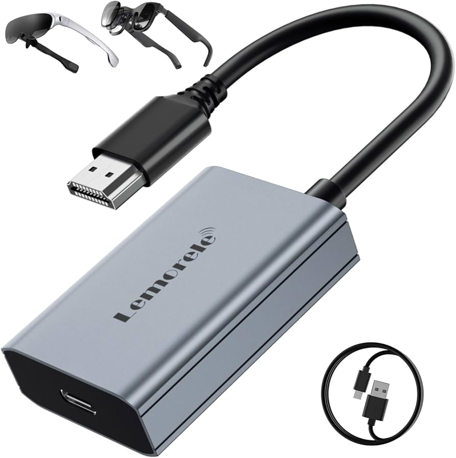 Amazon.co.jp: HDMI to USB C 交換アダプター 4K@60Hz Xreal Air2 pro