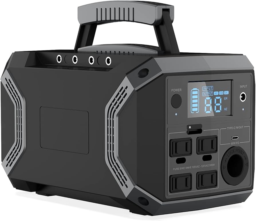 Amazon.co.jp: ポータブル電源 大容量 ESEPOWER・VDL ESP300 小型 軽量