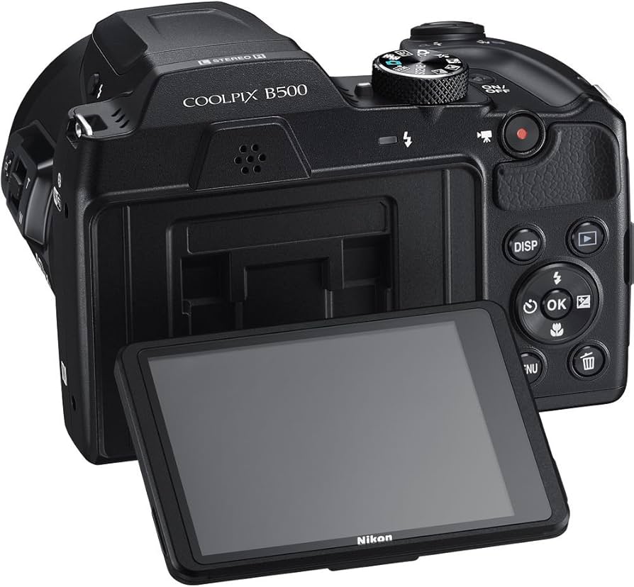 Amazon | Nikon COOLPIX B500 デジタルカメラ (ブラック) (26506) +