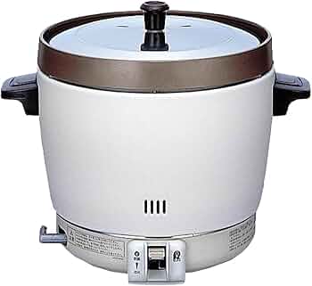 Amazon | リンナイ(Rinnai) 業務用ガス炊飯器 2升用 普及タイプ ゴム管