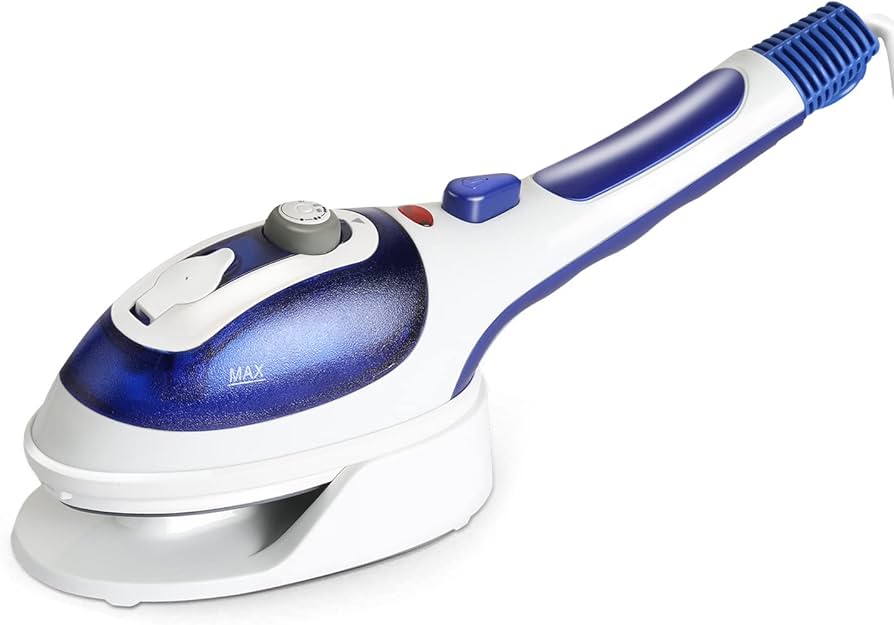 Amazon | スチームアイロン 2in1 衣類スチーマー ハンガーにかけたまま