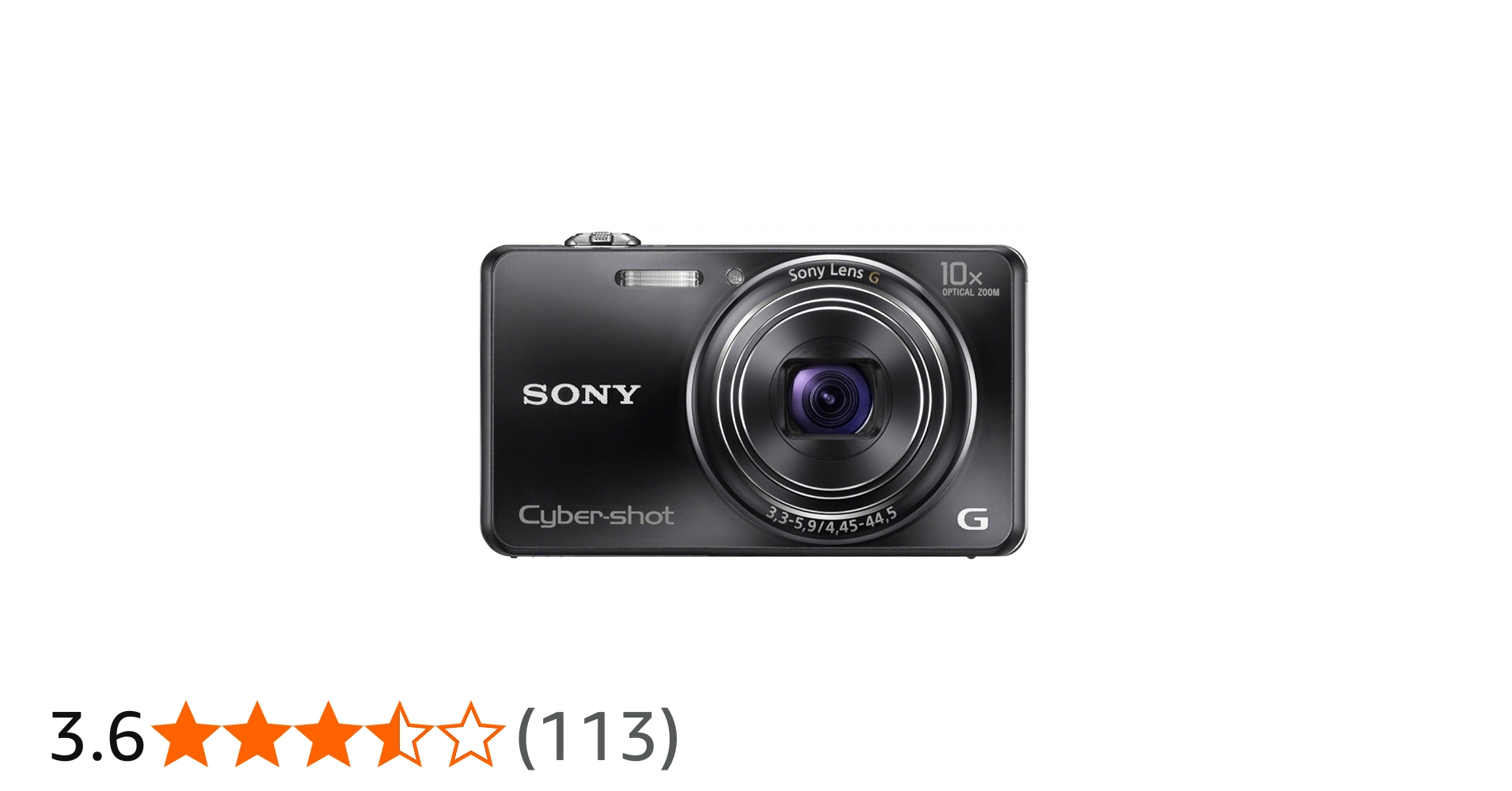 Amazon | SONY Cyber-Shot(サイバーショット) WX100 (1820万/光学x10