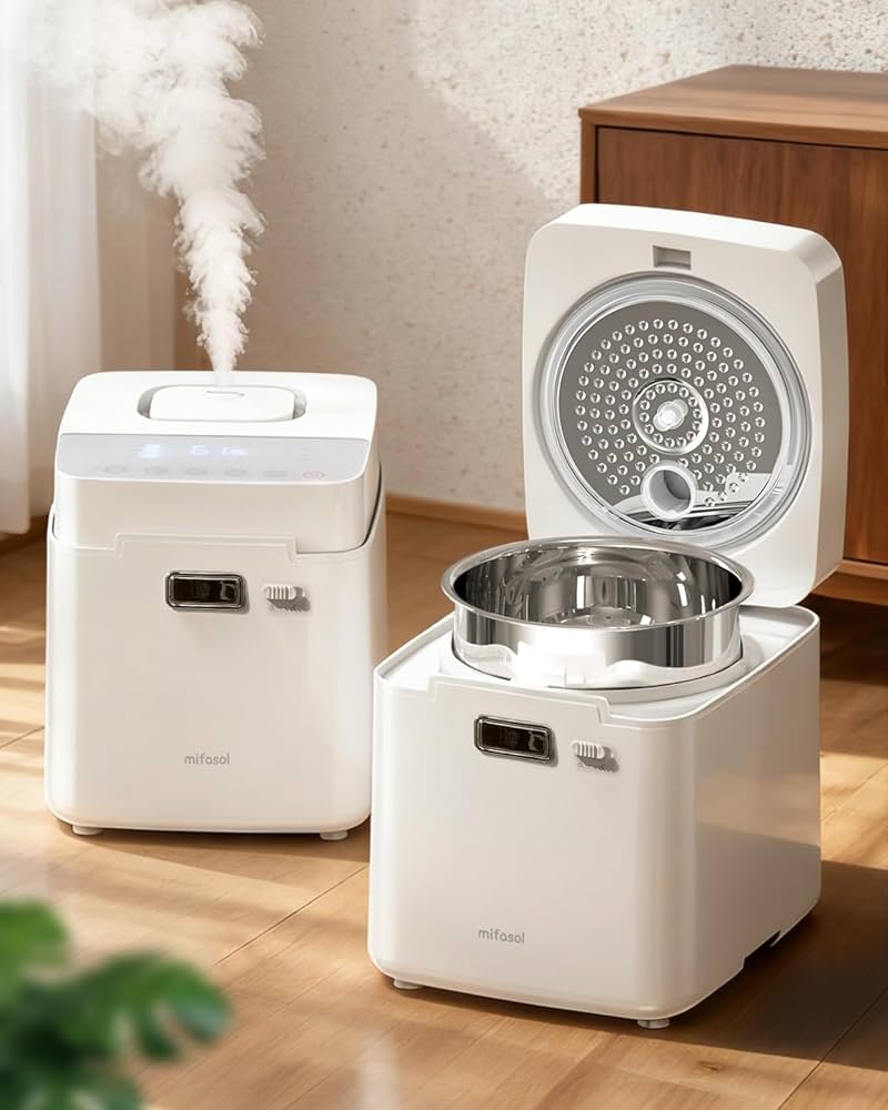 Amazon.co.jp: Mifasol 加湿器 スチーム式 加熱式 3.3L 大容量. 100