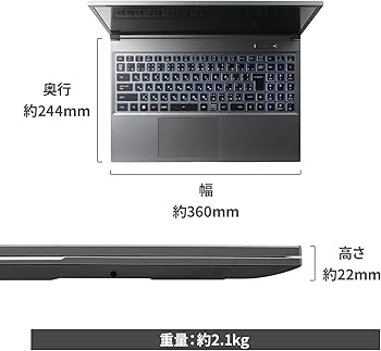 Amazon.co.jp: ガレリア ゲーミングノートPC GALLERIA RL5R-G165-5