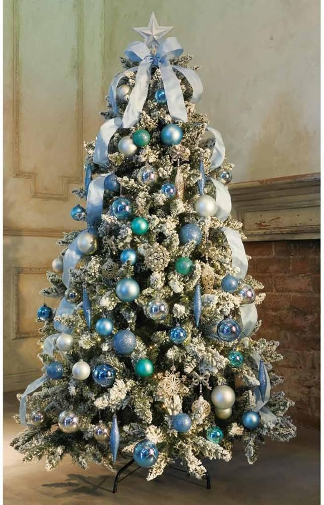 Amazon | 【廃番】クリスマスツリーセット ミントグリーン 高さ210cm 1