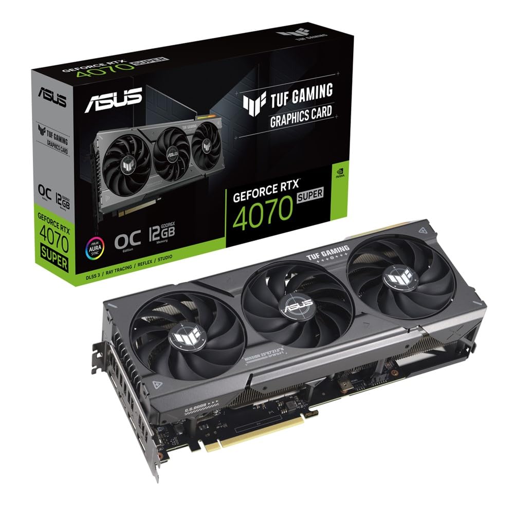 Amazon | ASUS TUF Gaming GeForce RTX 4070 SUPER 搭載 12GB GDDR6X