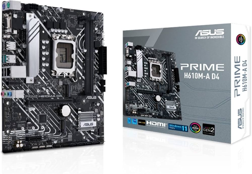 Amazon | ASUS PRIME H610M-A D4 intel 第14・13・12世代 CPU対応