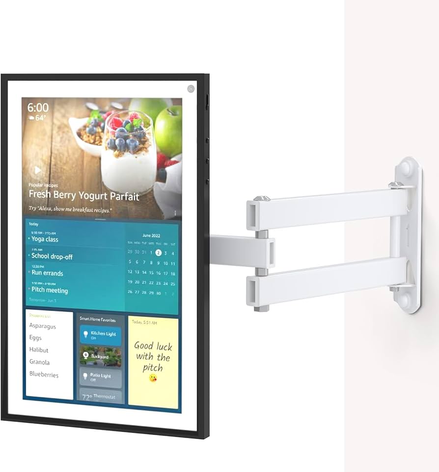 Amazon.co.jp: WALI Echo Show 15用マウント 調節可能な壁取り付け