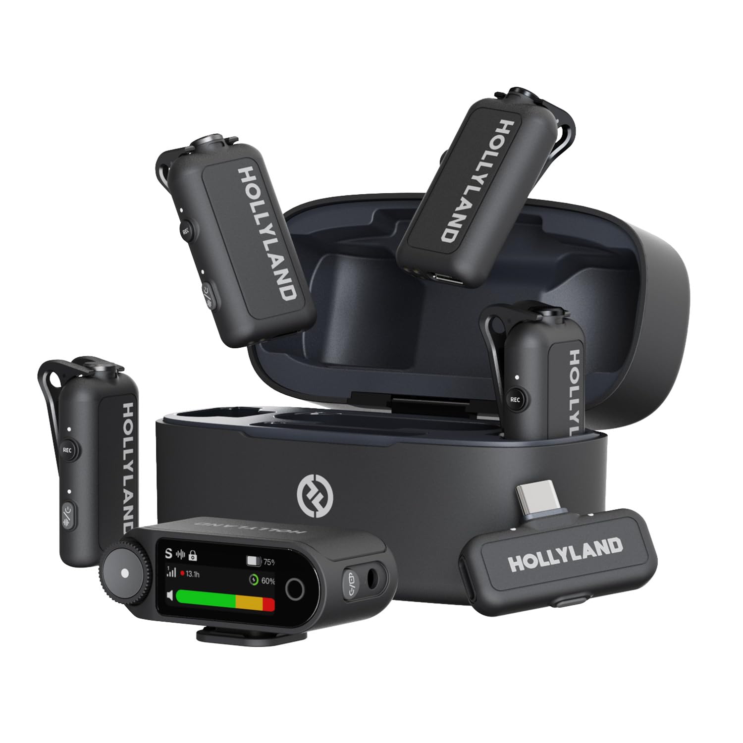 Amazon.com: Hollyland Lark MAX 2 Combo-4 Person Version, Wireless