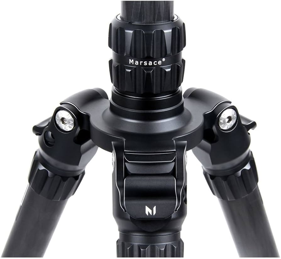 Amazon.co.jp: MARSACE (マセス) 4段 カーボン三脚 MT-2541T 自由雲台