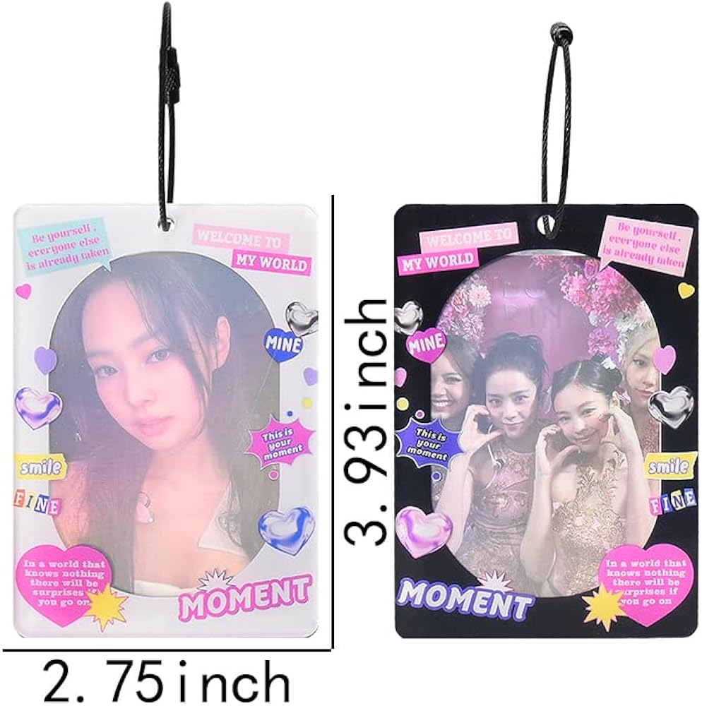 Amazon.co.jp: 両面フォトカードホルダー キーチェーン アクリル K-POP