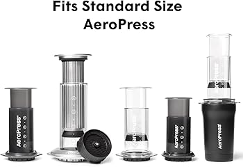 Amazon | AeroPressフローコントロールフィルターキャップ、滴り落ちを
