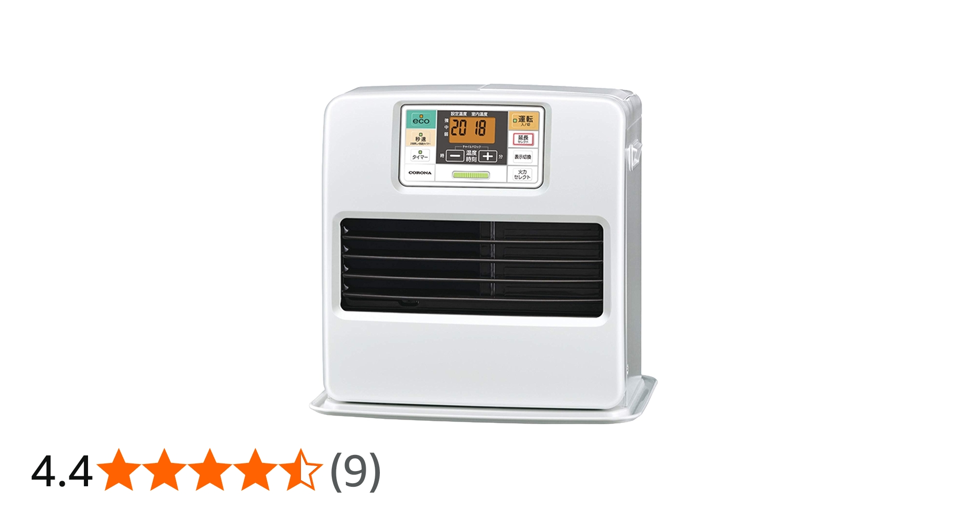 Amazon | FH-ST3620BY-W(パールホワイト) 石油ファンヒーター 木造10畳