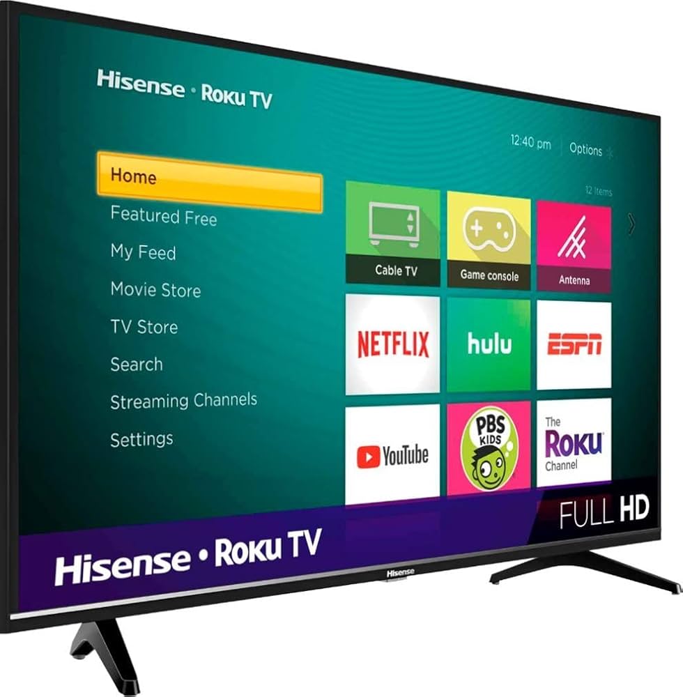 Amazon.com: Hisense 40-Inch Class H4 Series LED Roku Smart TV with