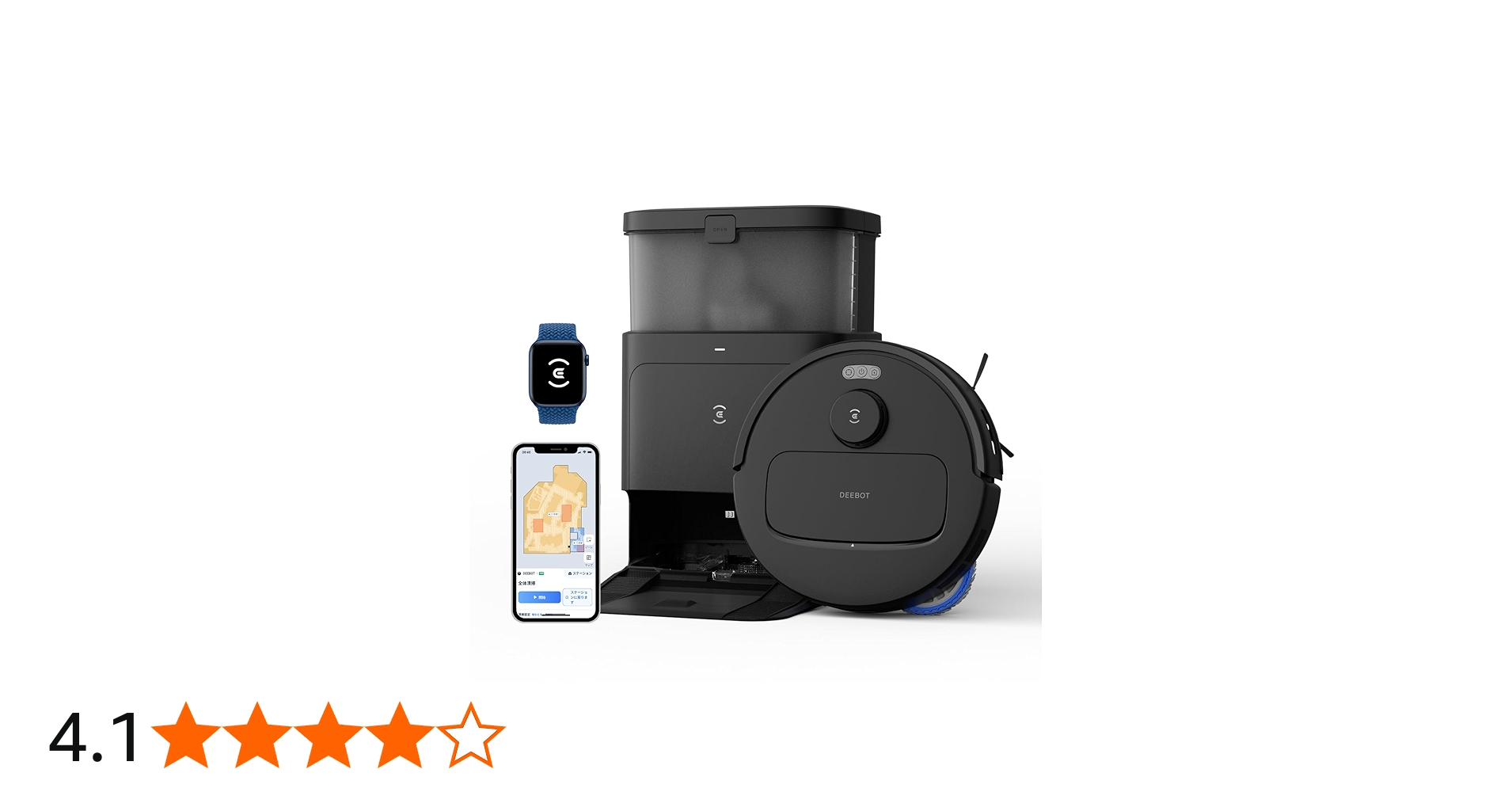 Amazon | ECOVACS(エコバックス) DEEBOT N30 Pro OMNI ロボット掃除機