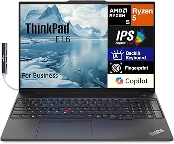 Amazon.com: Lenovo Thinkpad E16 Business Laptop 16.0
