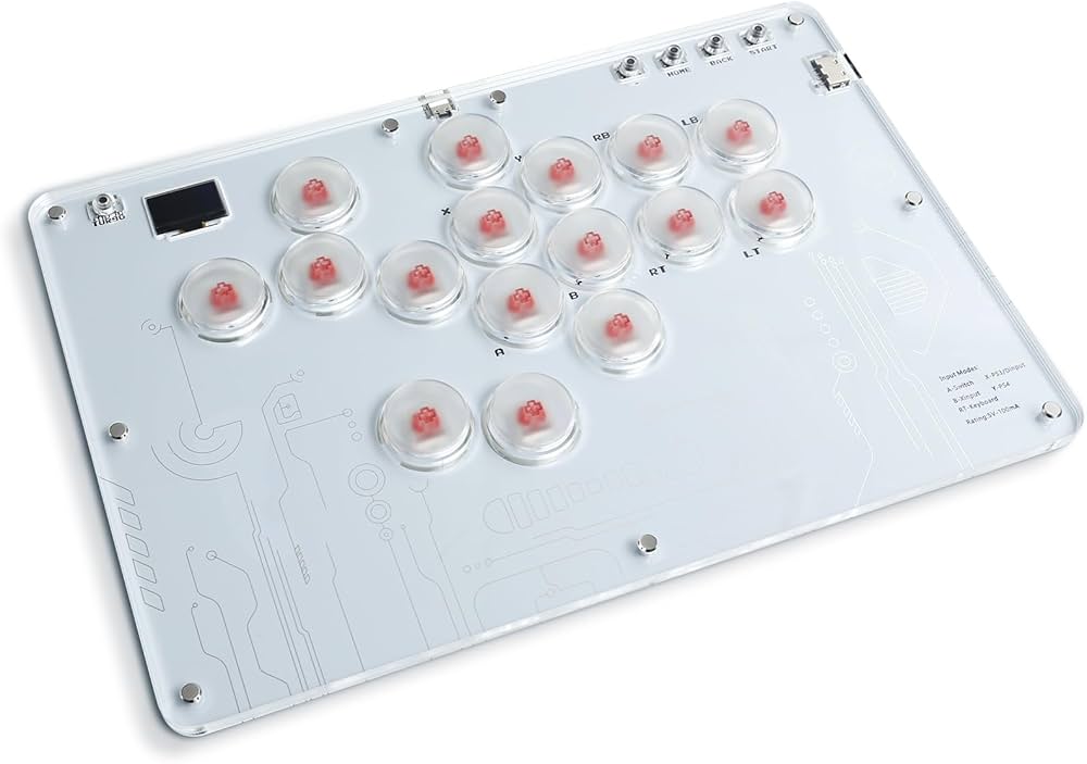 Amazon | レバーレスアケコン レバーレスコントローラー 薄型ロープロ