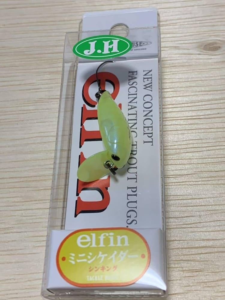 Amazon.co.jp: ミニシケイダーS グローン 城峰釣具オリカラ エルフィン