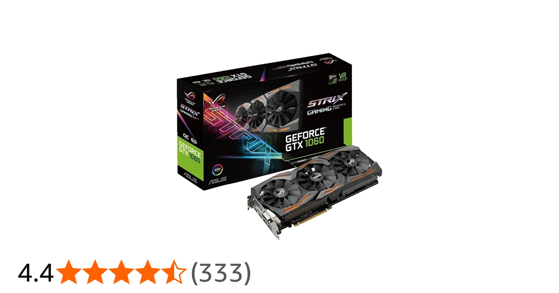 Amazon | ASUS R.O.G. STRIXシリーズ NVIDIA GeForce GTX1060搭載