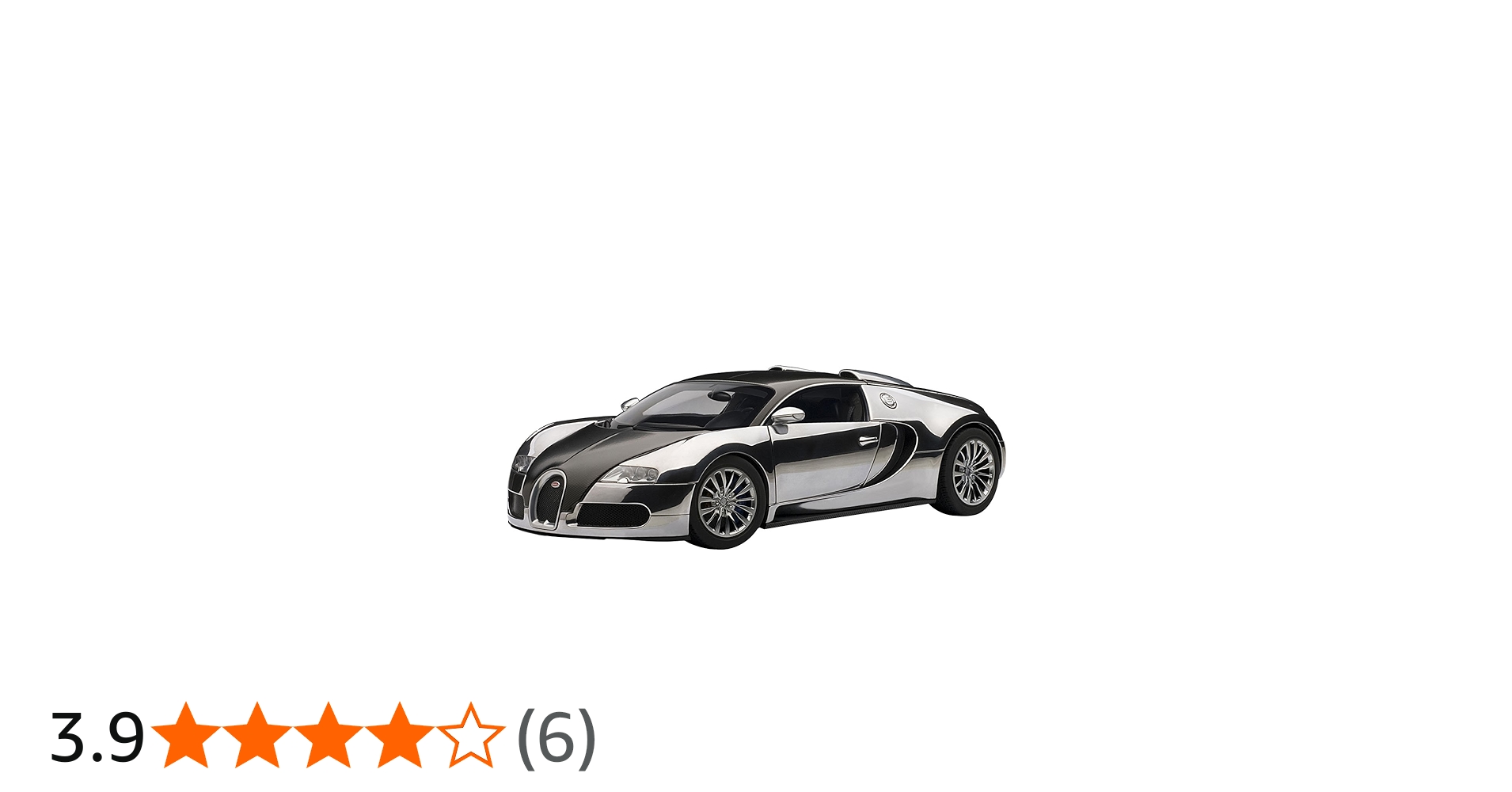 Amazon | AUTOart 1/18 ブガッティ ヴェイロン (ブラック/アルミニウム