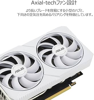 Amazon | ASUS デュアル GeForce RTX TM 3060 ホワイト OC