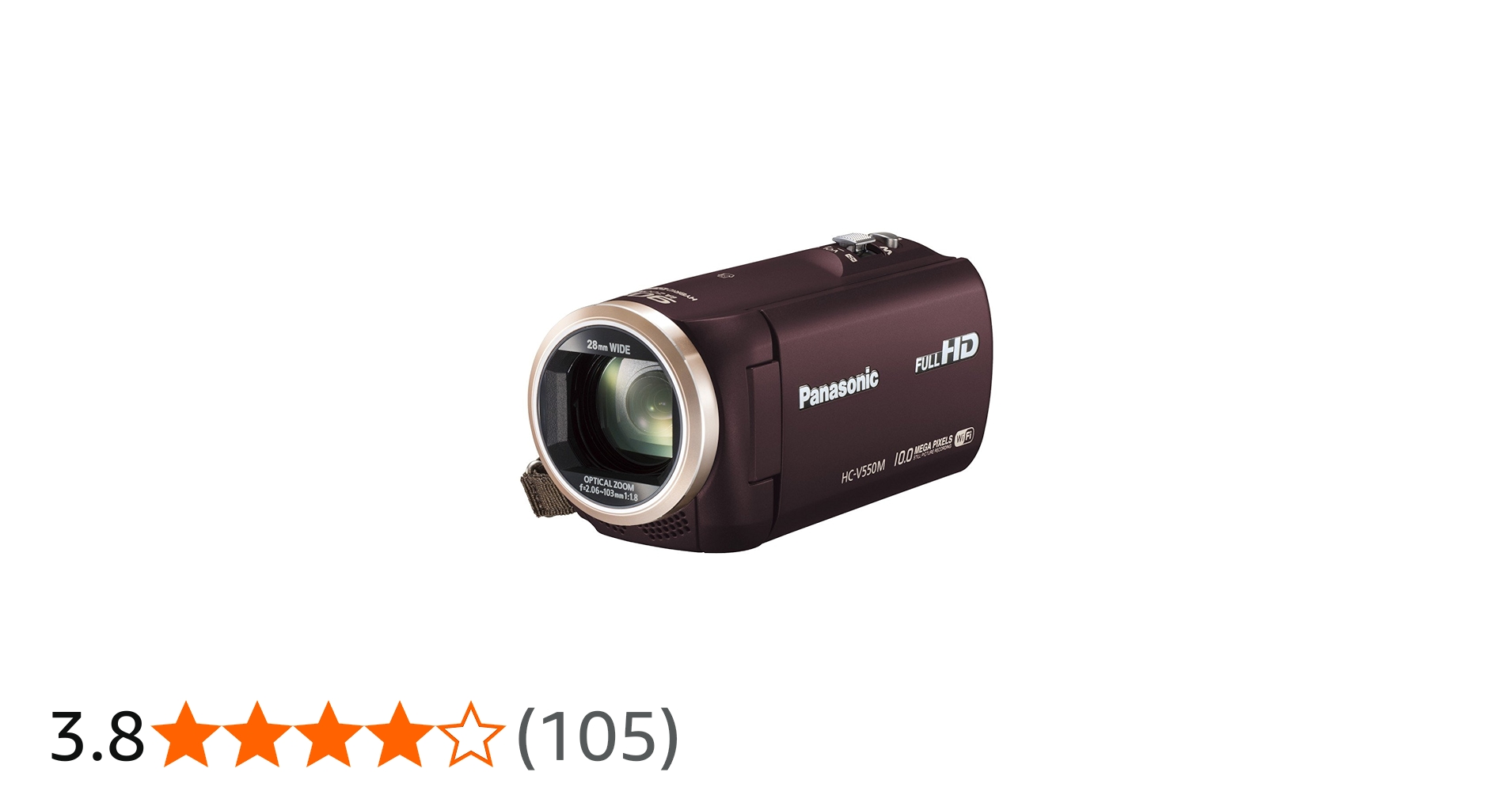 Amazon.co.jp: パナソニック デジタルハイビジョンビデオカメラ 内蔵