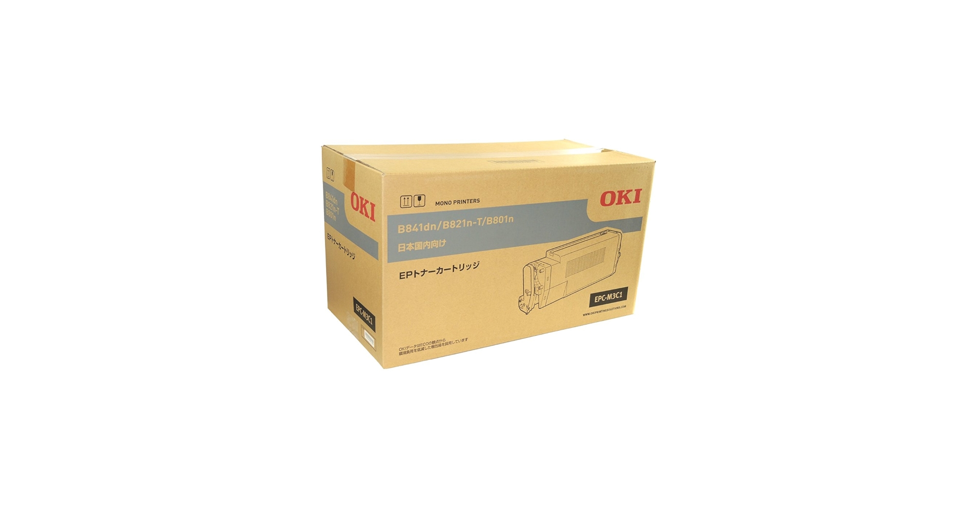 Amazon.co.jp: OKI EPトナーカートリッジEPC-M3C1 純正品 : パソコン