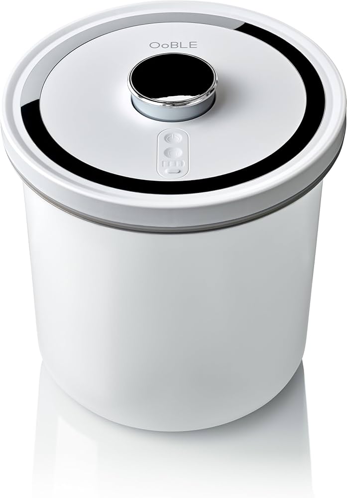 Amazon｜OoBLE(オーブル) 正規品 真空保存容器 米びつ 密閉容器 お米