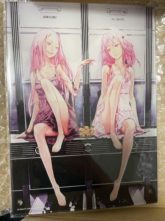 Amazon.co.jp: ギルティクラウン アクリルパネル 桜満真名 楪いのり 桜