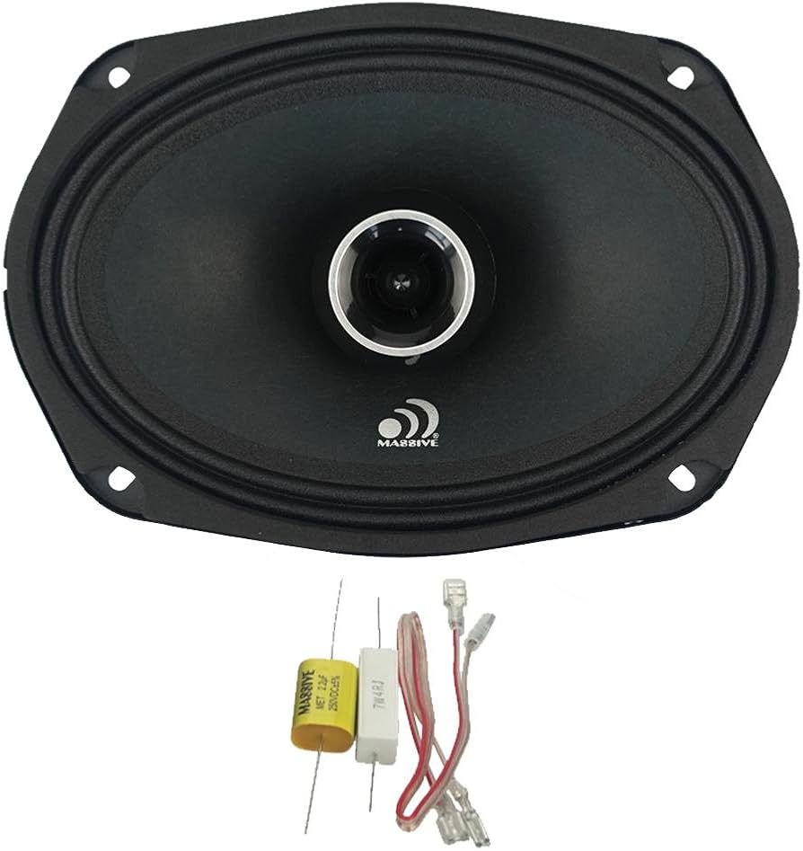 Amazon.com: Massive Audio P69X V2 | 6x9 Pro Audio Coaxial Speakers