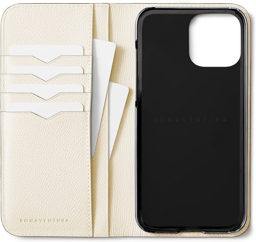 Amazon.co.jp: 【ボナベンチュラ】 ダイアリーケース (iPhone 14 Pro