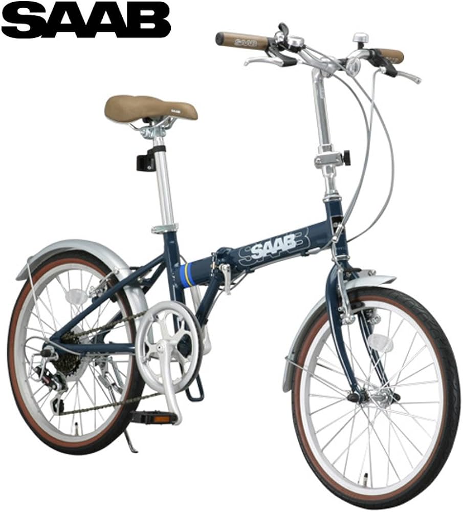 Amazon | SAAB(サーブ) アルミ製20インチシマノ6段変速折りたたみ