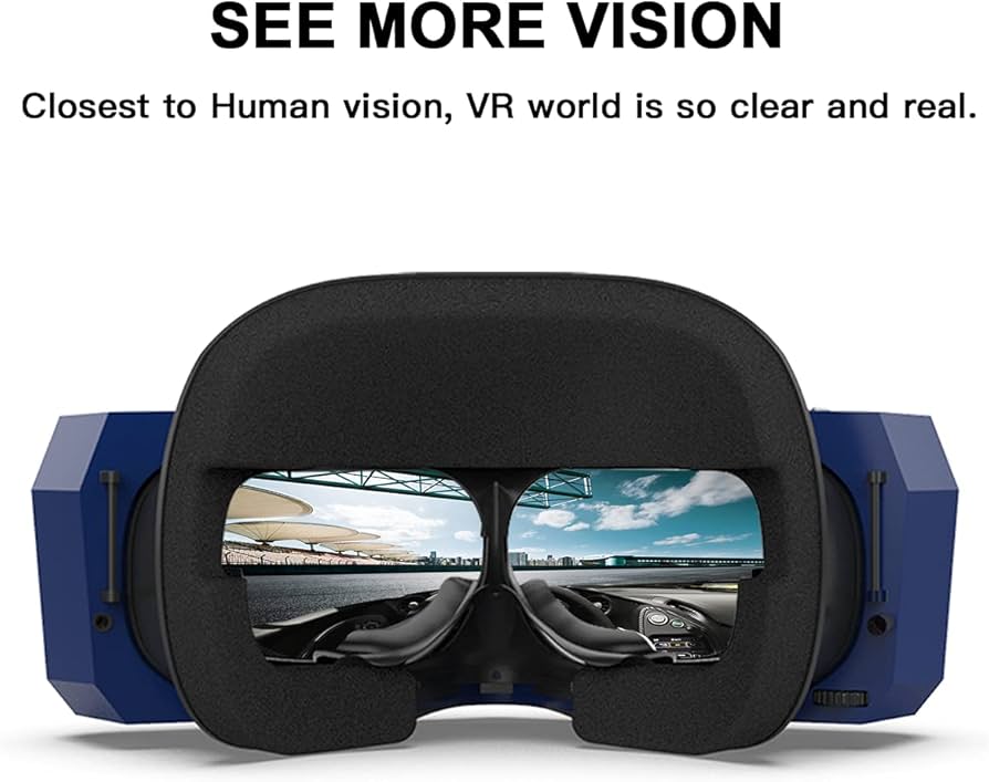 Amazon | Pimax Vision 8K X VR ヘッドセット 200°広域視野角 二つの
