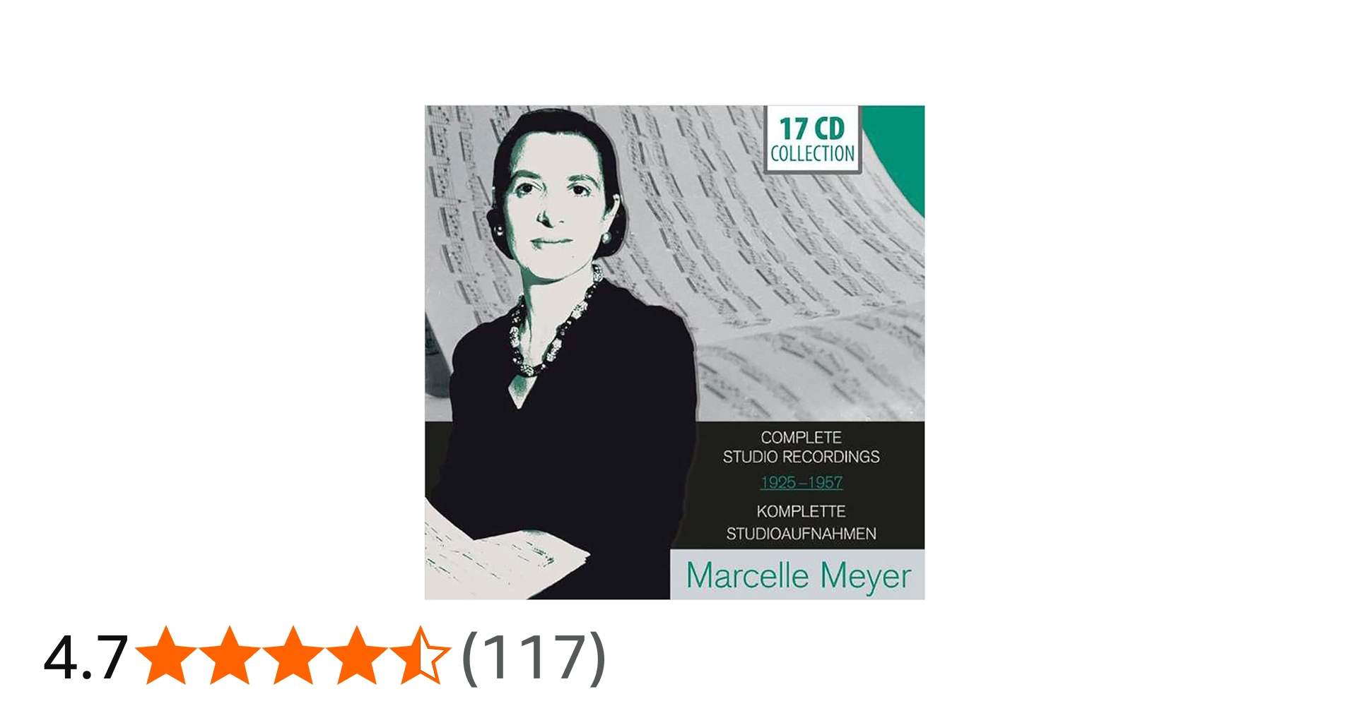 Amazon.co.jp: Marcelle Meyer: Complete Studio Recordings, 1925