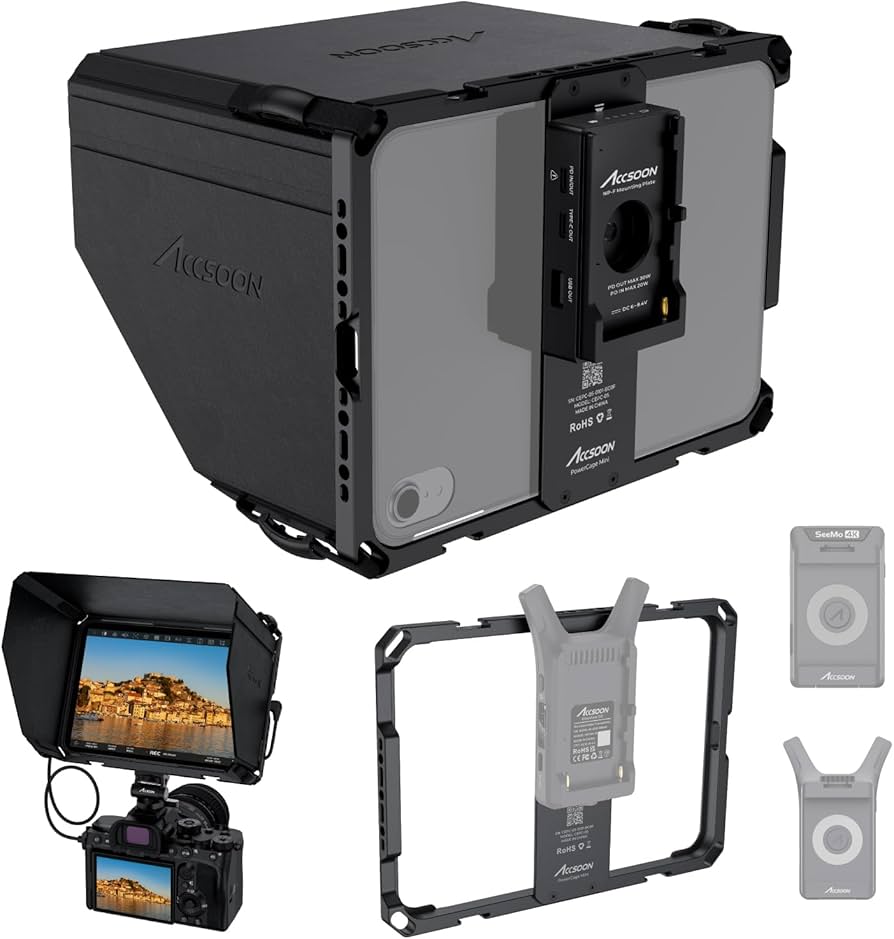 Amazon.com: Accsoon PowerCage Mini Cage for iPad mini 6/7(A17 Pro