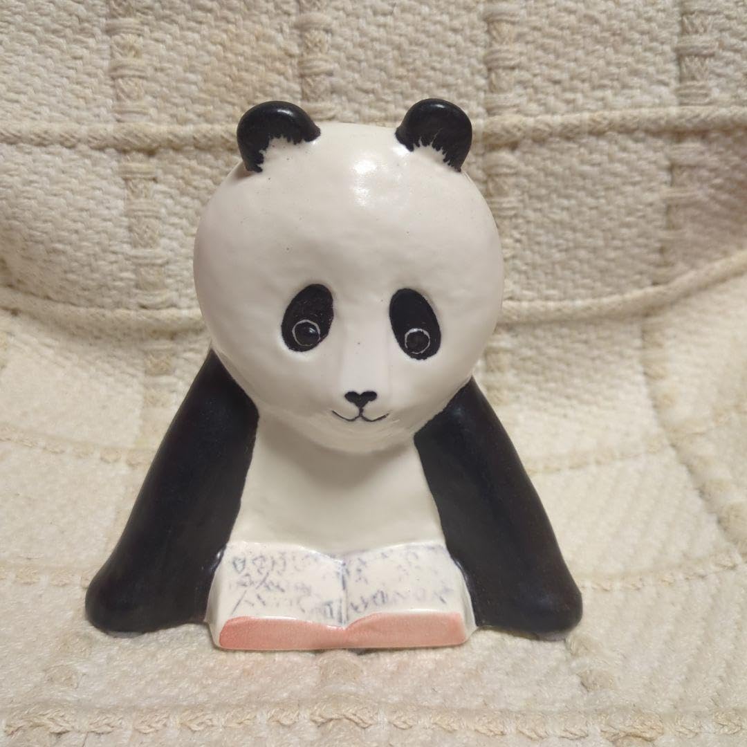 Amazon.co.jp: 箱付き！ リサラーソン パンダ 陶器 新潮文庫 yonda