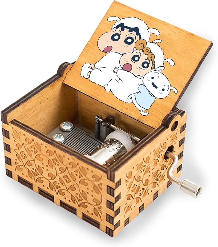 Amazon.co.jp: クレヨンしんちゃん オルゴール 音楽ボックス 木製