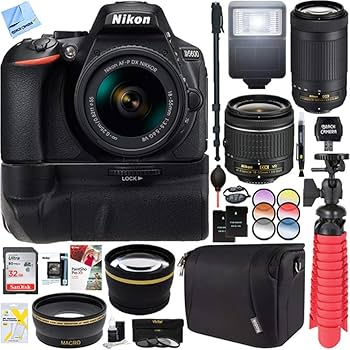 Amazon.com : Nikon D5600 24.2 MP DX-Format DSLR Camera with AF-P