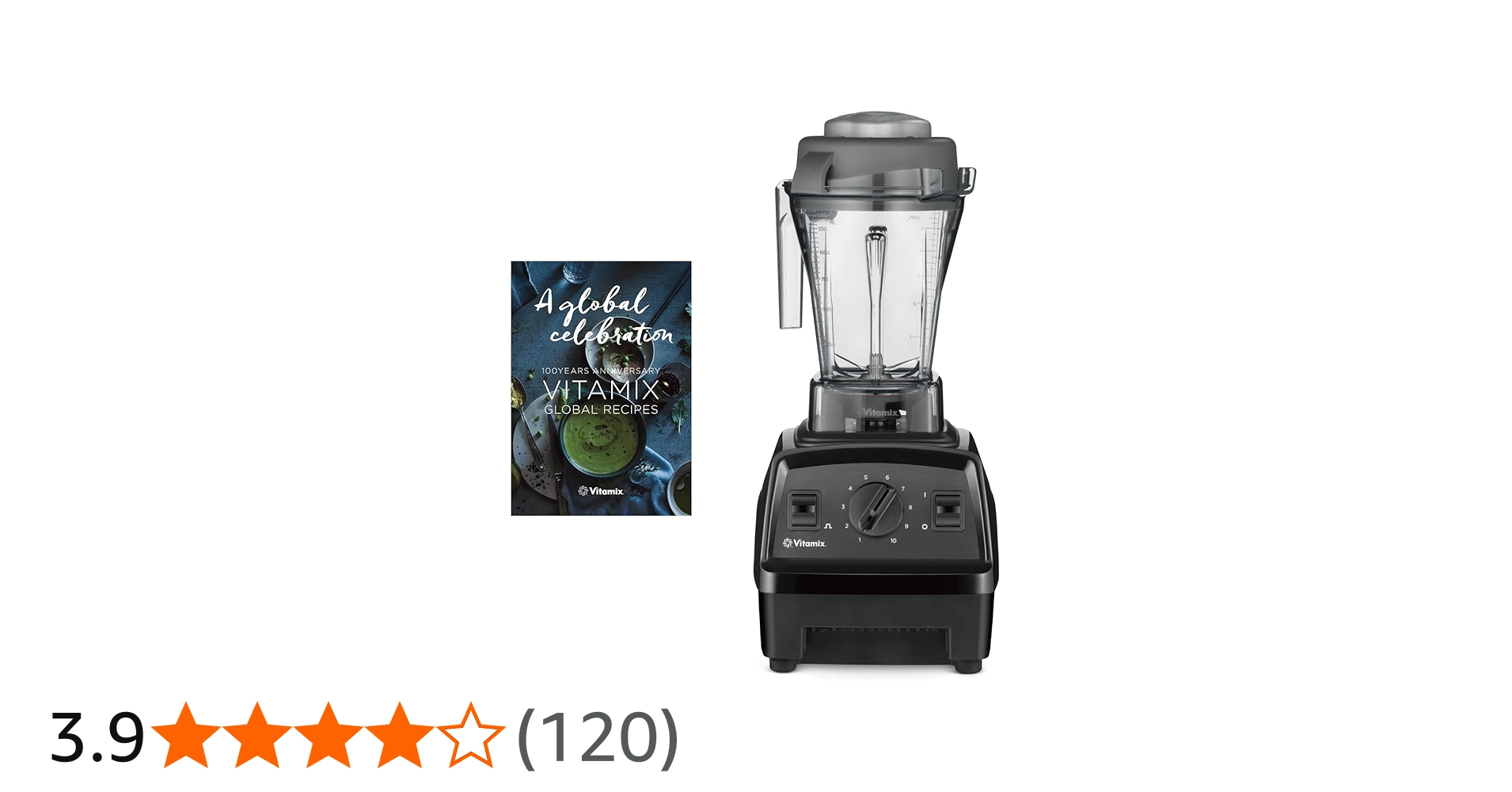 Amazon | 【公式】Vitamix E310 ブラック ミキサー 限定特典付き 1台8