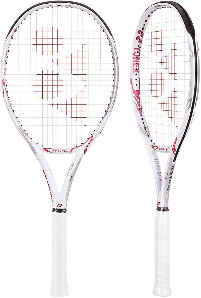 Amazon | YONEX EZONE 100 Super LITE ホワイト/ピンク テニスラケット